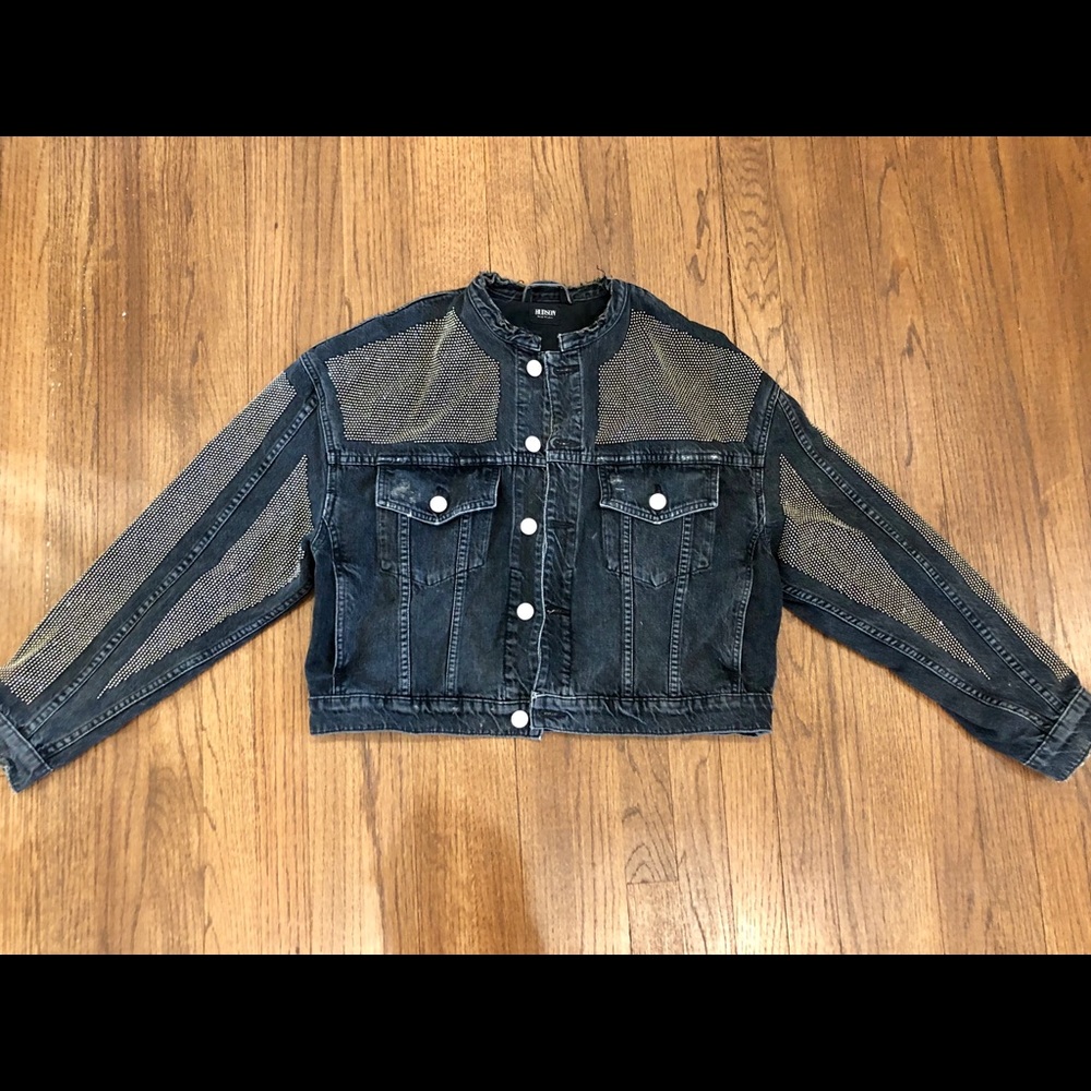 Hudson Rei Studded Jean Jacket